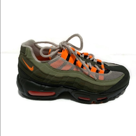 air max 95 orange grey